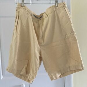 Polo by Ralph Lauren- Twill Flat Front Shorts, yellow, Size 40T